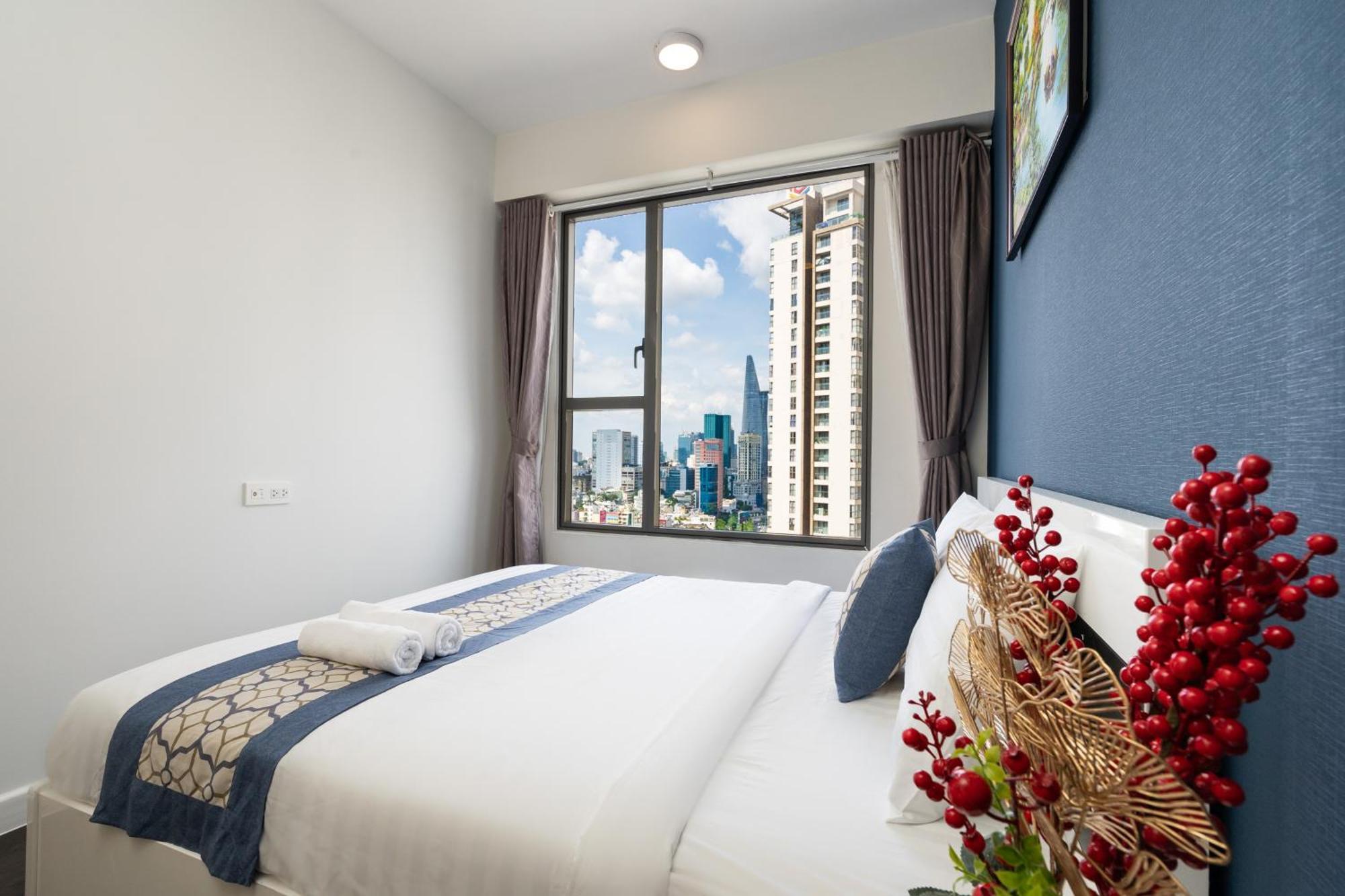 הו צ'י מין סיטי Rivergate Residence - Goby Home - Lux Apartment, Near Ben Thanh מראה חיצוני תמונה
