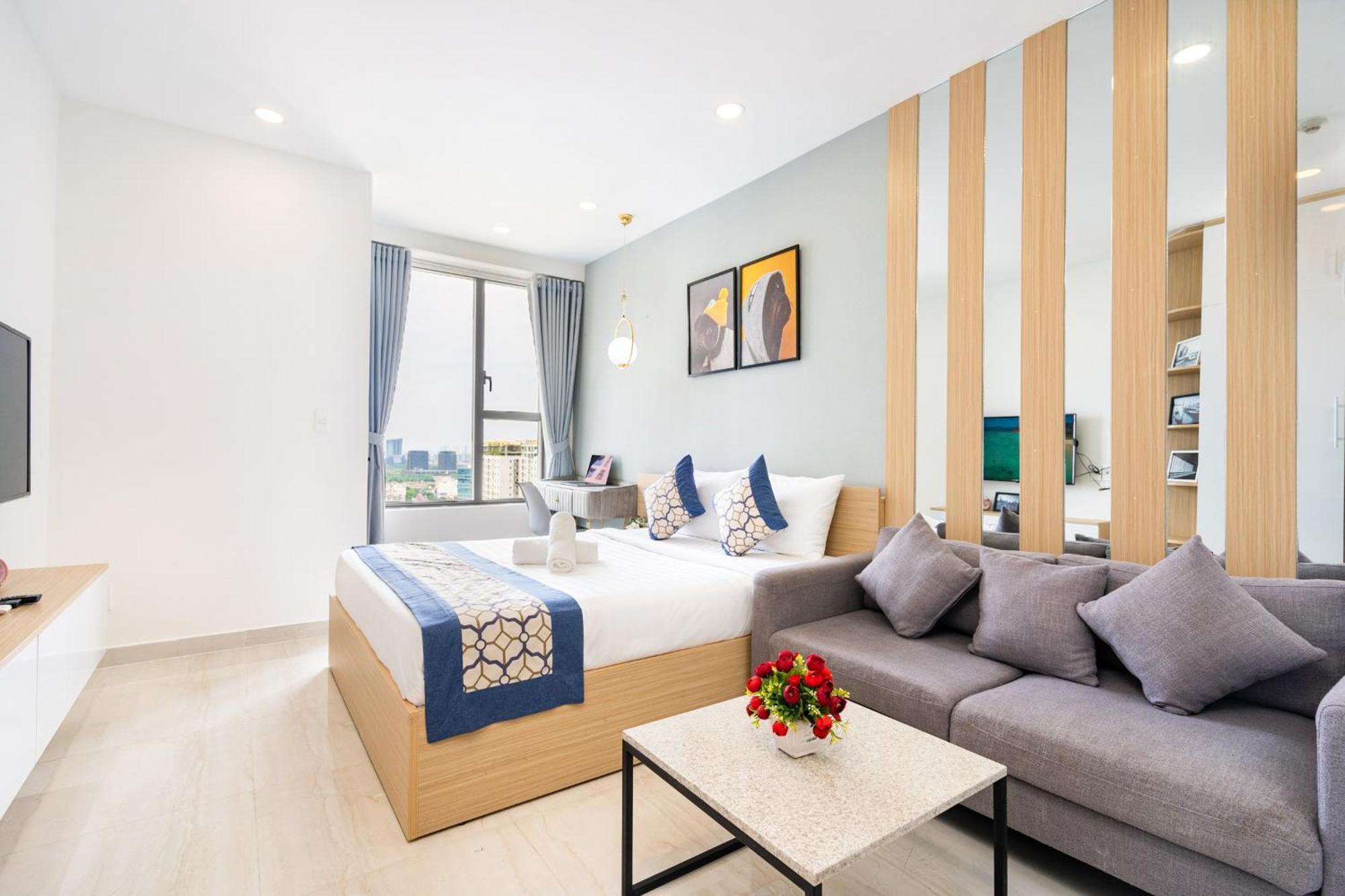 הו צ'י מין סיטי Rivergate Residence - Goby Home - Lux Apartment, Near Ben Thanh מראה חיצוני תמונה