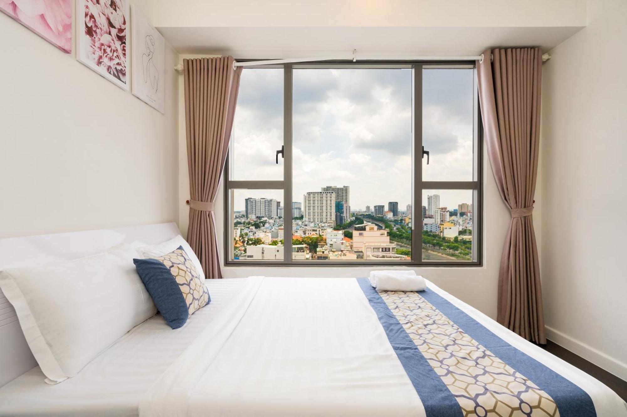 הו צ'י מין סיטי Rivergate Residence - Goby Home - Lux Apartment, Near Ben Thanh מראה חיצוני תמונה