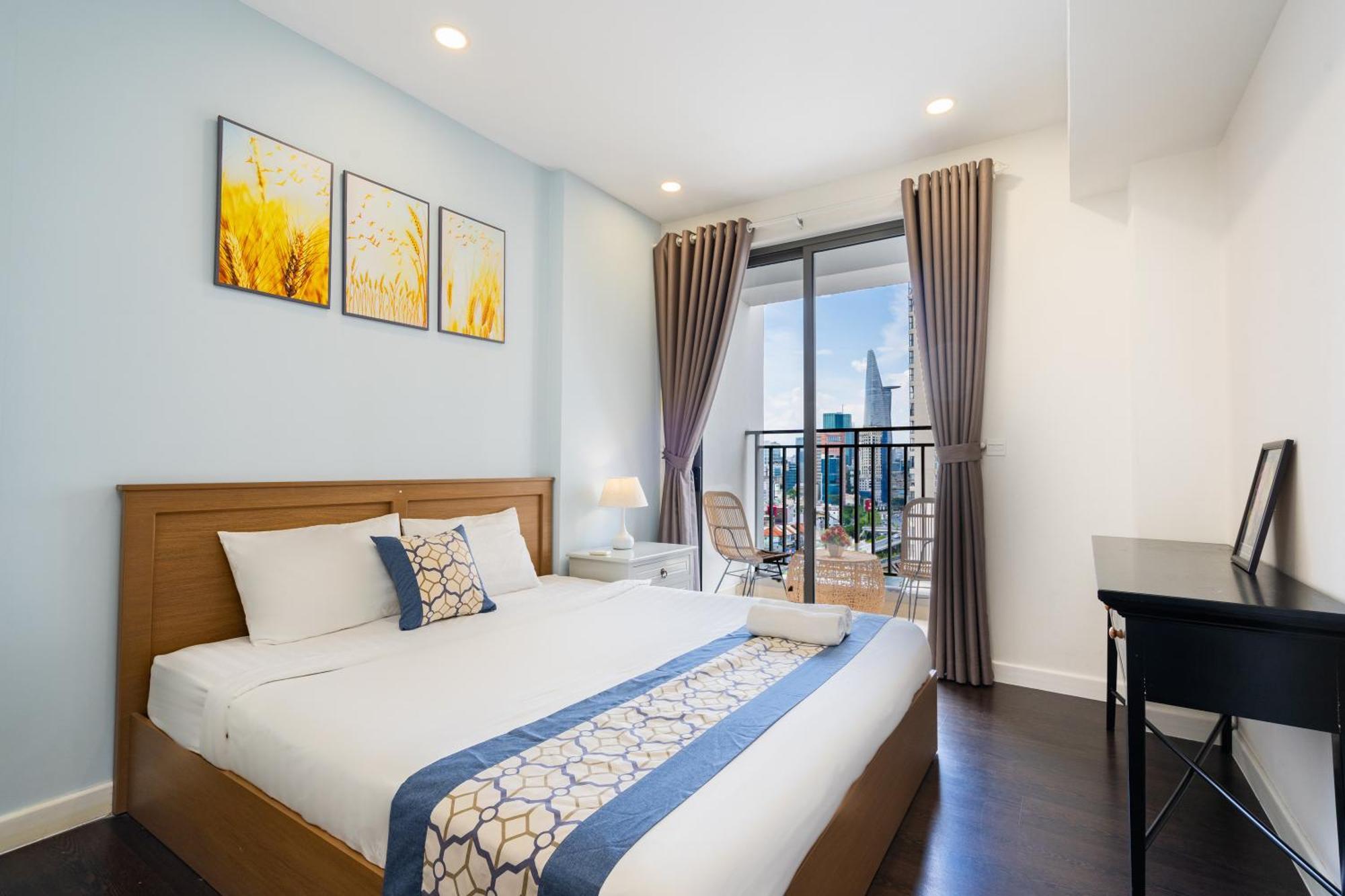 הו צ'י מין סיטי Rivergate Residence - Goby Home - Lux Apartment, Near Ben Thanh מראה חיצוני תמונה