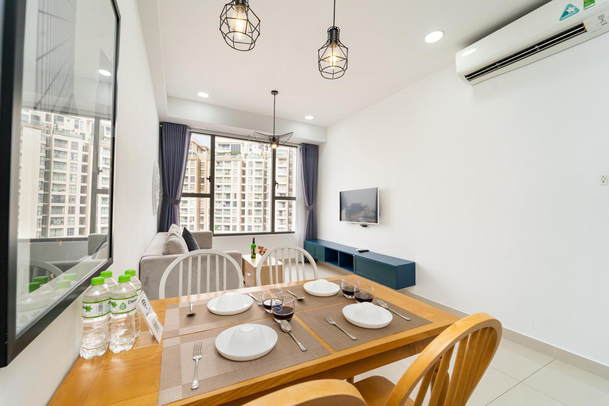 הו צ'י מין סיטי Rivergate Residence - Goby Home - Lux Apartment, Near Ben Thanh מראה חיצוני תמונה