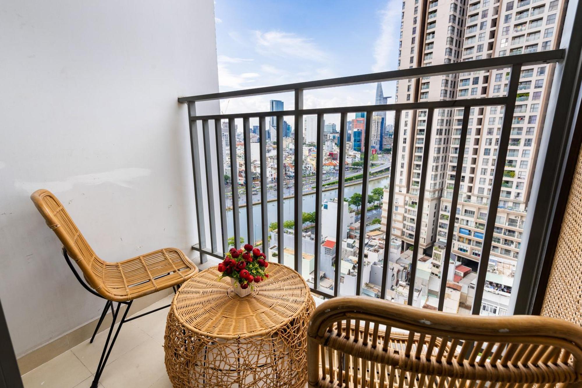 הו צ'י מין סיטי Rivergate Residence - Goby Home - Lux Apartment, Near Ben Thanh מראה חיצוני תמונה