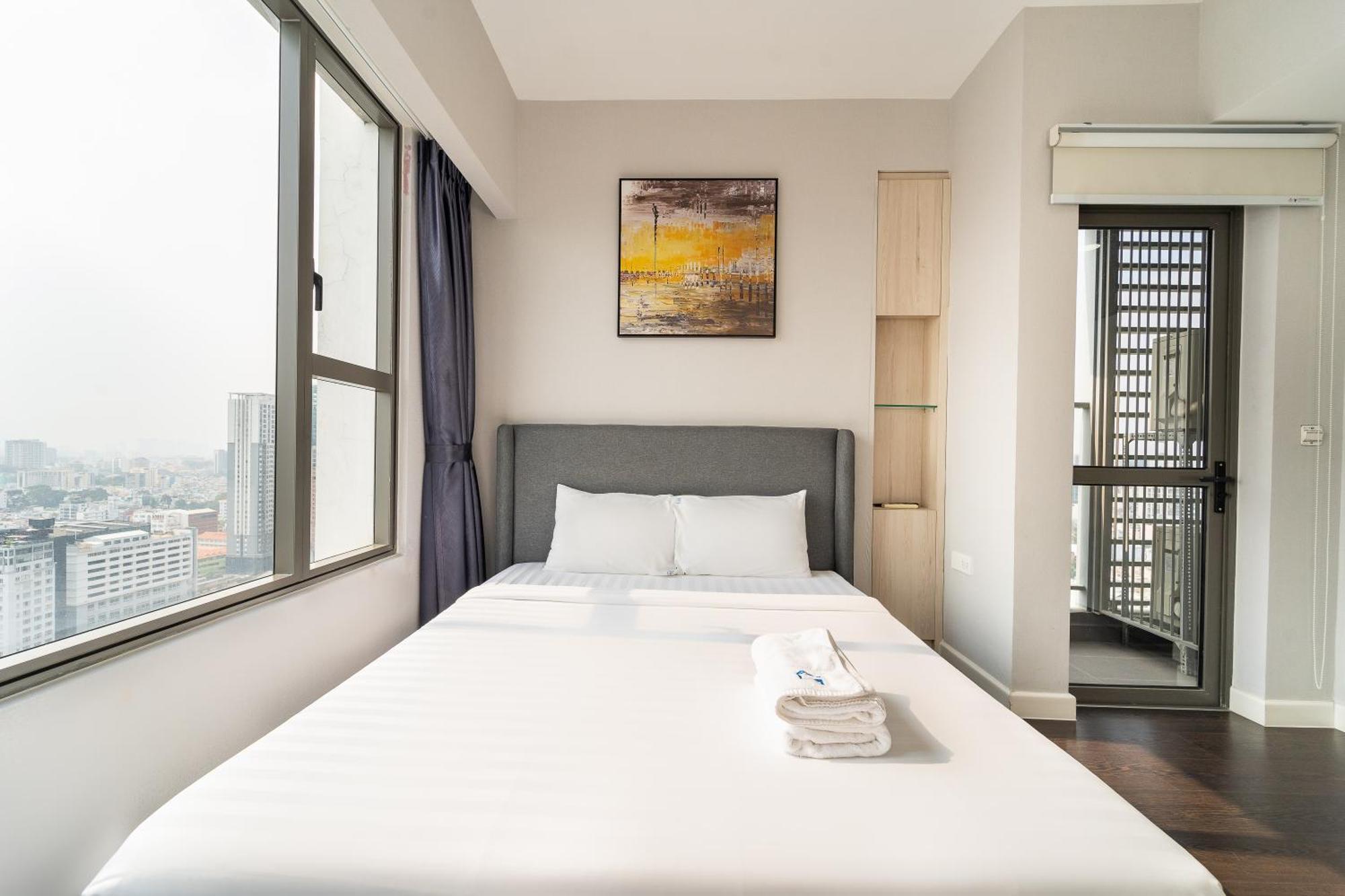 הו צ'י מין סיטי Rivergate Residence - Goby Home - Lux Apartment, Near Ben Thanh מראה חיצוני תמונה