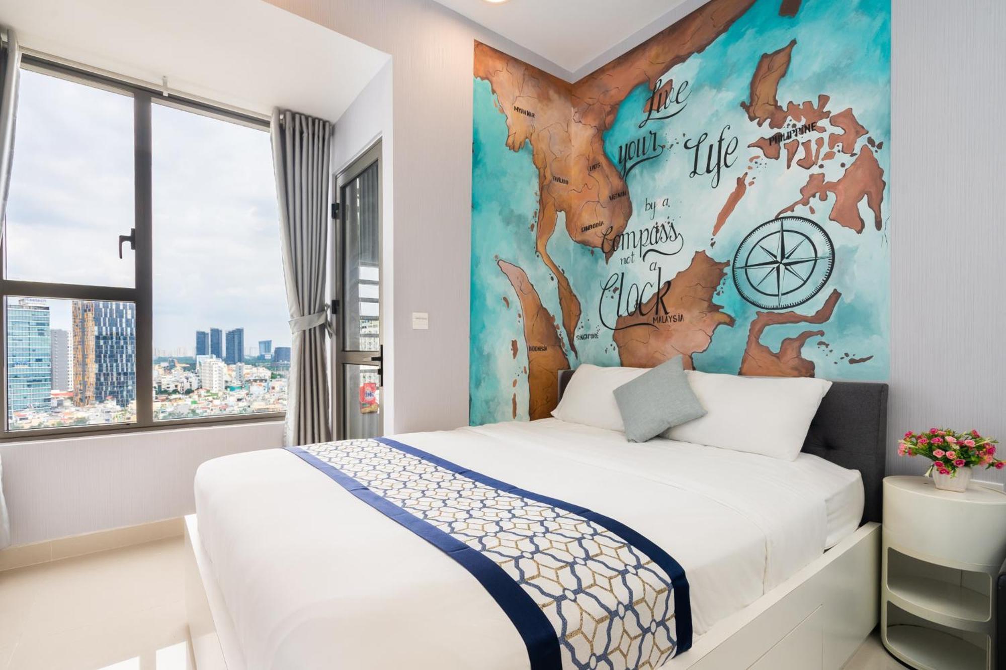 הו צ'י מין סיטי Rivergate Residence - Goby Home - Lux Apartment, Near Ben Thanh מראה חיצוני תמונה