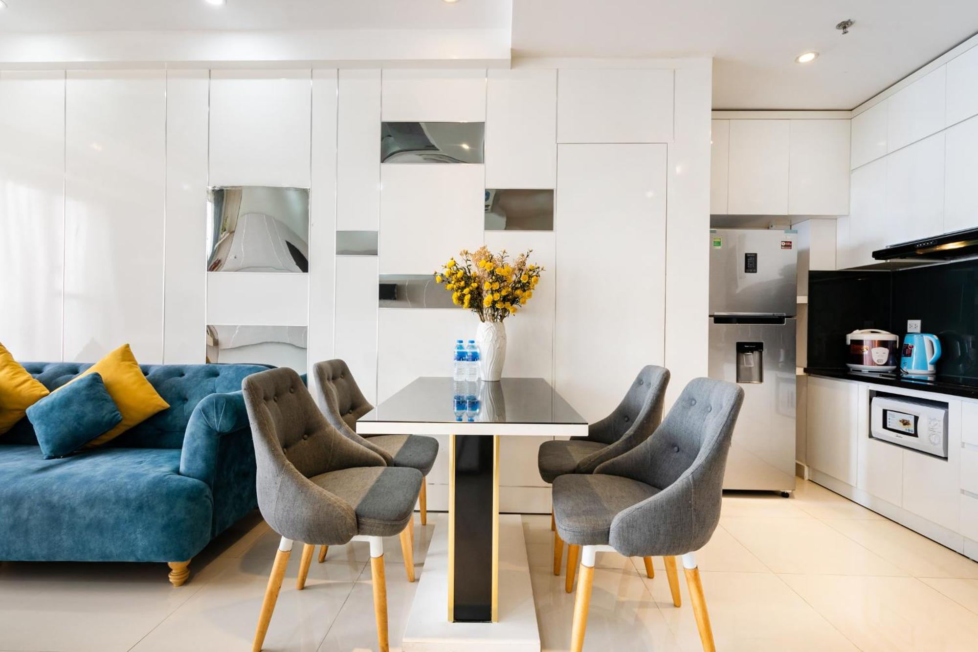 הו צ'י מין סיטי Rivergate Residence - Goby Home - Lux Apartment, Near Ben Thanh מראה חיצוני תמונה